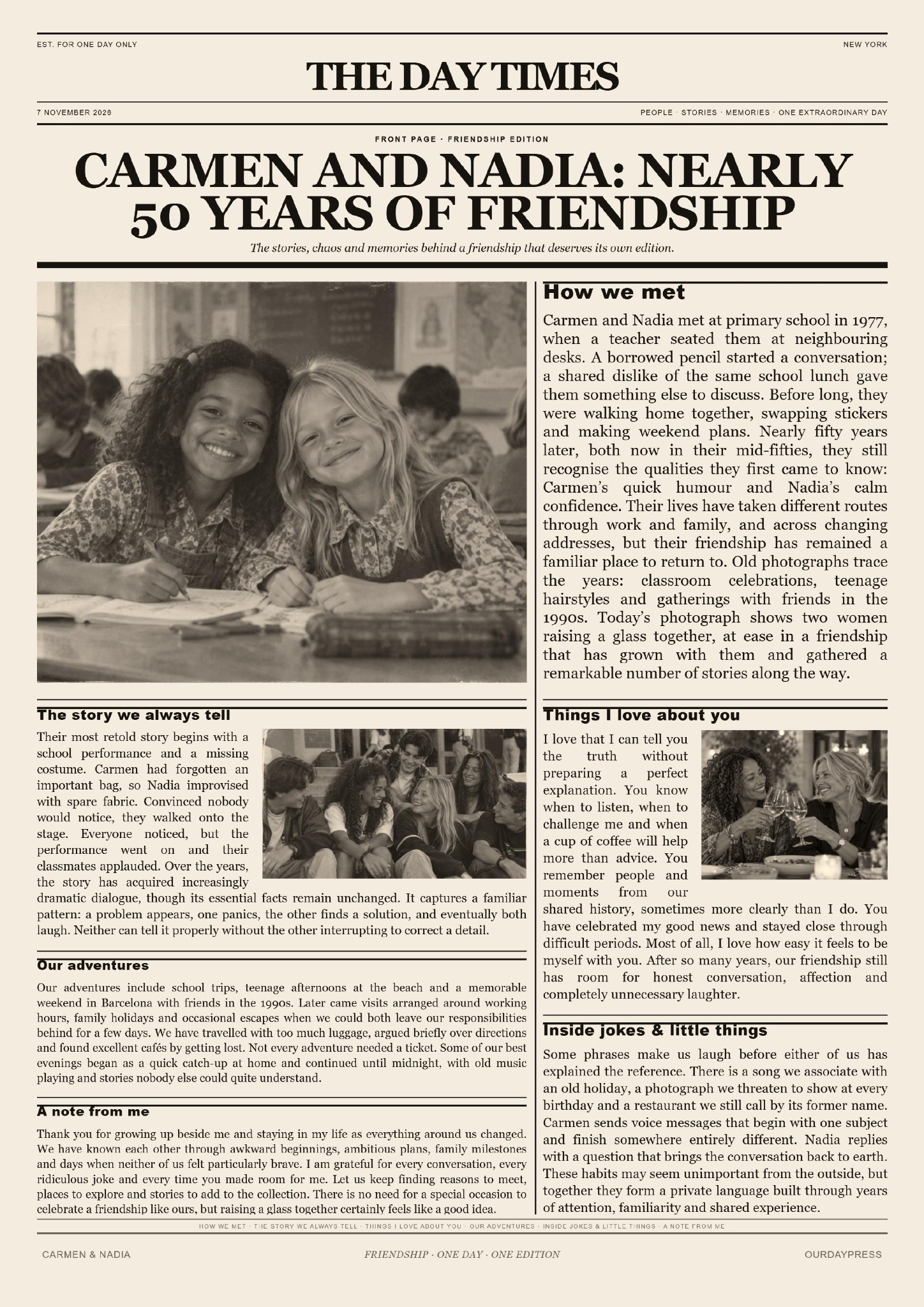 Friendship